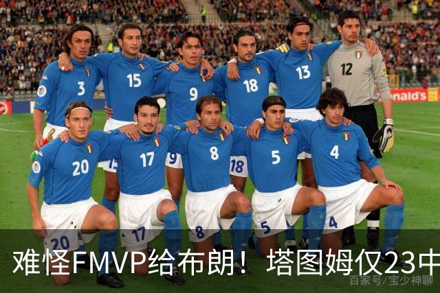 难怪FMVP给布朗！塔图姆仅23中6，乔治空砍38分，惨遭22分大逆转